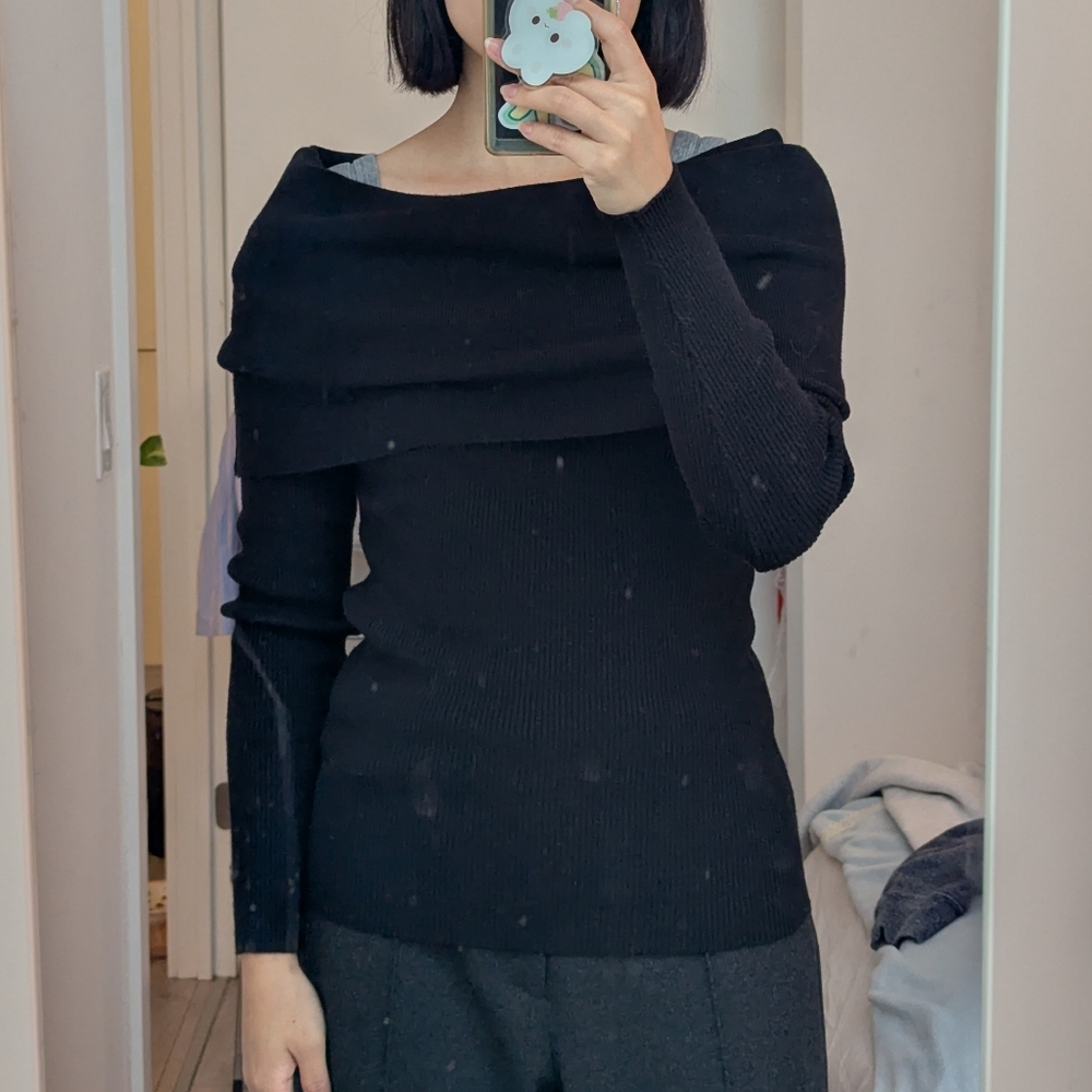 Off The Shoulder Sweater